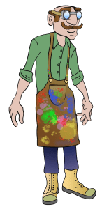 PNG Inventor goggles color splash